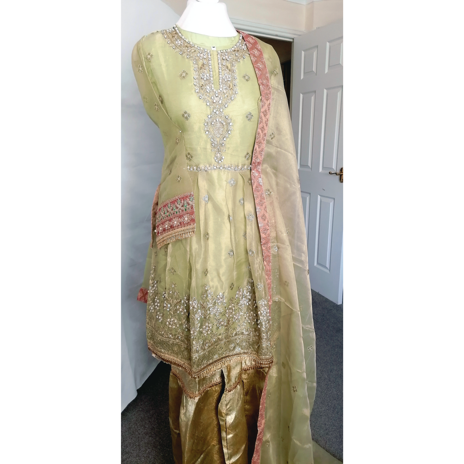 Zara dress hot sale sharara